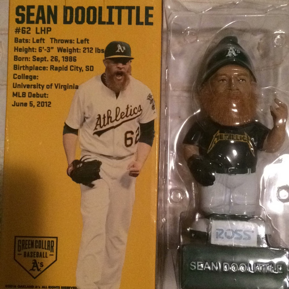 Oakland A’s Metallica Gnome